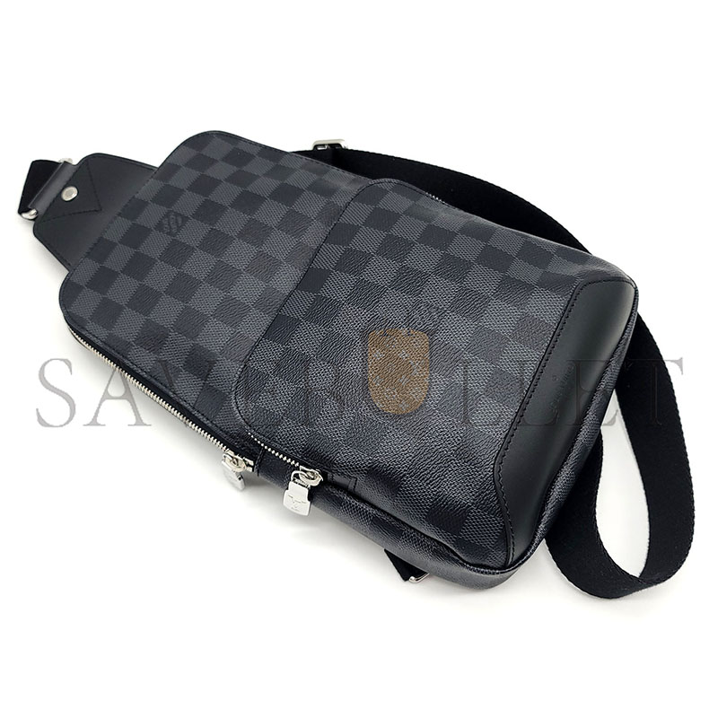 l0*is V*t0n damier graphite avenue sling bum bag m41719 (31*20*10cm)